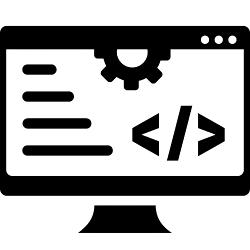 Web development icon